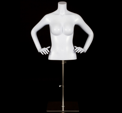 Half body female mannequin