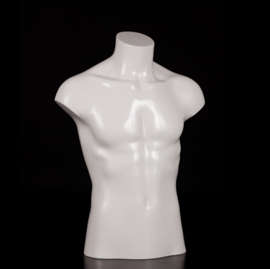 Half body male mannequin