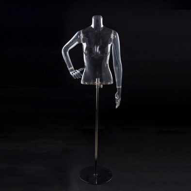 Half body female mannequin