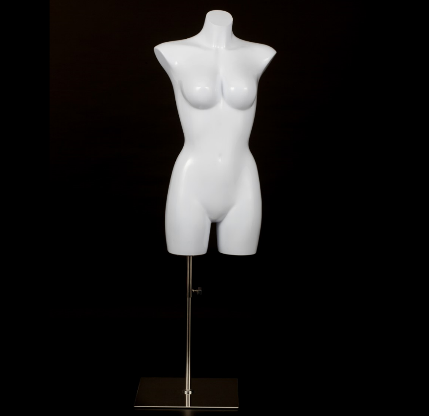 Posh Concept female mannequin torso dress form display