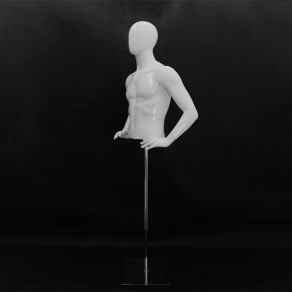 Posh Concept plastic mannequin half body with head