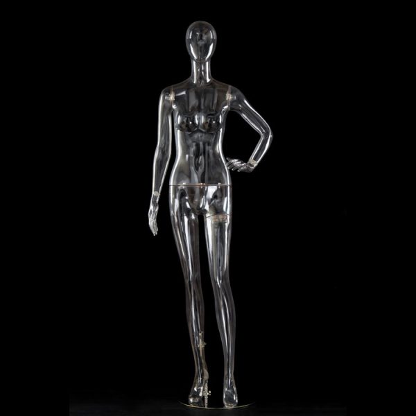 Posh Concept transparent female body mannequin