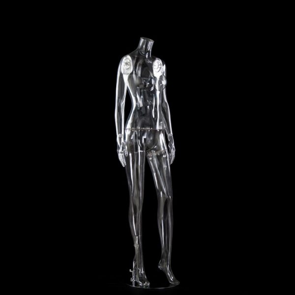 Posh Concept transparent female body mannequin