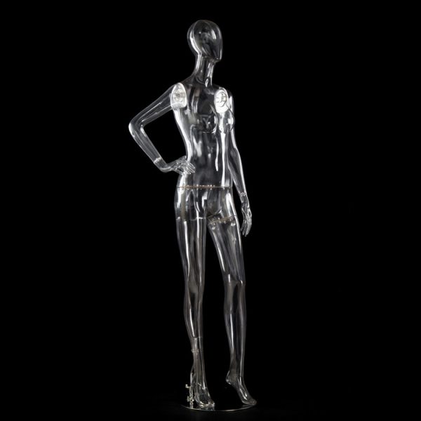 Posh Concept transparent female body mannequin