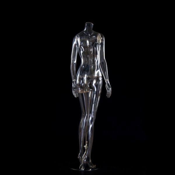 Posh Concept transparent female body mannequin