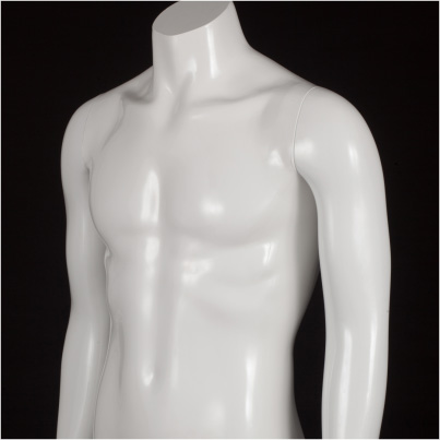 Posh Concept plastic mannequin half body